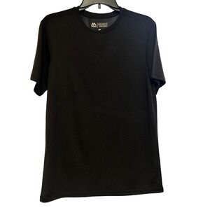 Majestic YXL Evolution Tee Cool Base Black Youth Active T-Shirt‎   NWOT